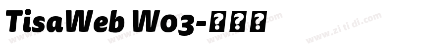 TisaWeb W03字体转换